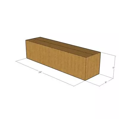 24x6x6 New Corrugated Boxes For Moving Or Shipping Needs 32 ECT • $23.25