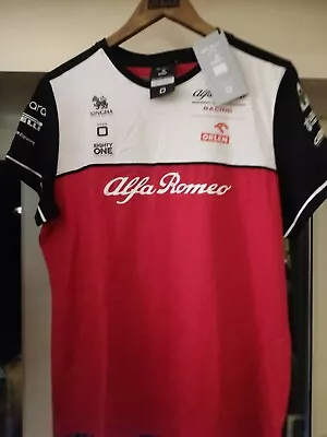 £30 • Buy Alfa Romeo F1 2021 Team T-Shirt  Official 2021 Replica F1 Teamwear T-Shirt