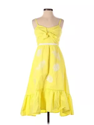 Lilly Pulitzer Women Yellow Casual Dress 2 • $53.74