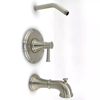 Moen T2313NHBN Belfield Tub Shower Faucet Trim Set No Head - Brushed Nickel READ • $54.97
