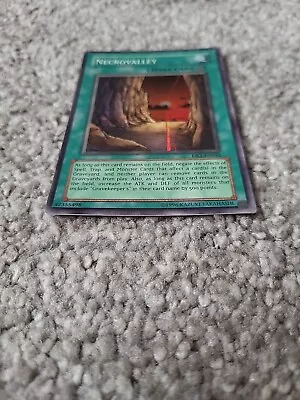 Necrovalley (light Play) DR1-EN032 Super Rare Yugioh TCG NM • £9.99