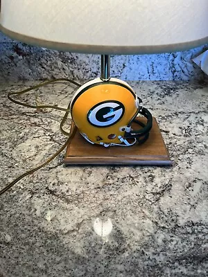 Riddell Green Bay Packers Lamp Made In USA Art Specially Company 90s • $45