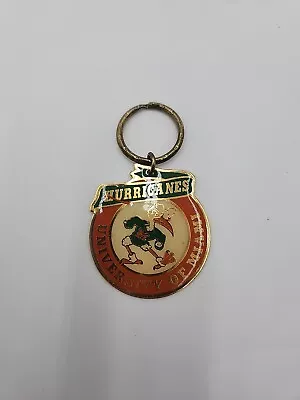 MIAMI HURRICANES PELICAN Mascot Keychain Vintage THE U • $19.99