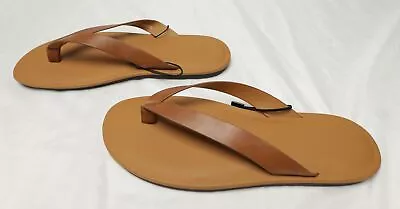 $26.24 • Buy Zara Men's Faux Leather Chunky Sole Strap Sandals CD4 Brown Size US:11 UK:10