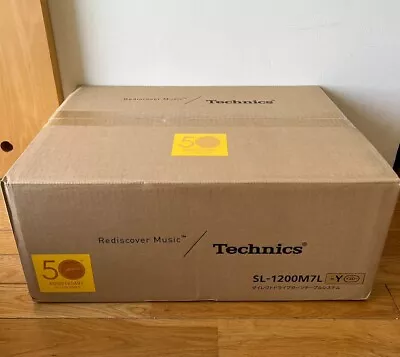 Technics SL-1200M7L-Y MK7 Yellow DJ Turntable 50th Limited 100V • $2250