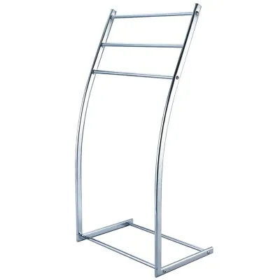 Edenscape Freestanding 3-bar Towel Rack Polished Chrome - Scc8251 • $50