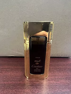 Vintage MUST DE CARTIER Vaporisateur Spray PARFUM 50 Ml 1.6 Oz • $449.99