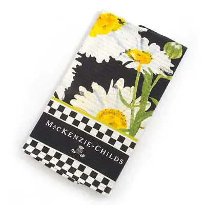 NEW Mackenzie Childs DAISY DISH TOWEL  Add A Little COUNTRY CHARM To The Kitchen • $14.95