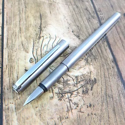 Montblanc Noblesse Fountain Pen Vintage Silver Germany • $148