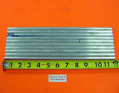 12 Pieces 5/16  ALUMINUM ROUND 6061 T6511 ROD 12  Long Solid Extruded Bar Stock • $21.99