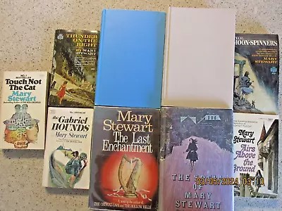 Mary Stewart Lot Of 9 Mystery Suspense; 4 HC 5 PB 1 BCE • $19.99