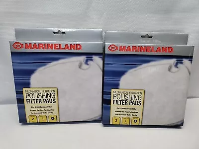 Marineland Polishing Filter Pad For Mechanical Filtration C530 2 Count -Lot Of 2 • $25.74