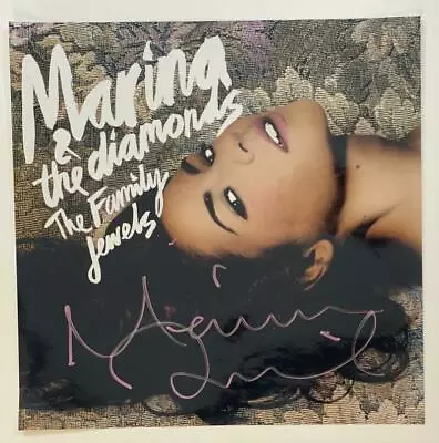 Marina Diamandis Signed Autograph 12x12 Album Flat - Marina And The Diamonds • $599.95