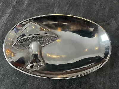 Mariposa Brillante Aluminum Mushroom Serving Tray/dish Candy • $40