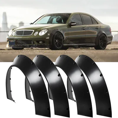 For Mercedes Benz E Class Fender Flares Extra Wide Body Kit Wheel Arch Mudguard • $99.29