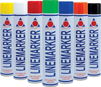 £30 • Buy Line Marker Aerosol Spray Paint 750ml X6 Per Box  Sports Field Car Park Road 