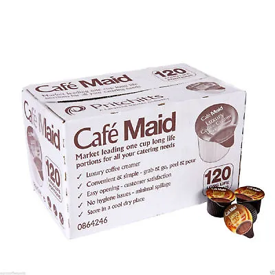 Cafe Maid Luxury Coffee Creamer Long Life Individual Portions 12Ml Customize • £11.39