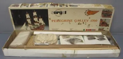 Mantua Models 786 1700 Peregrine Galley Wooden Ship Model Kit EX/Box • $94.86