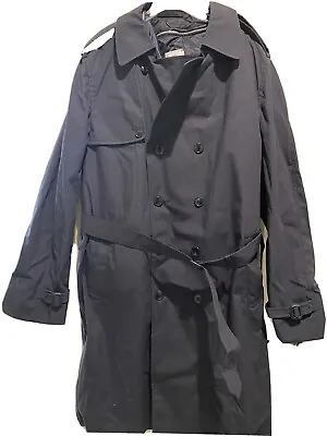 GI US Air Force All Weather Cold / Rain Coat Navy Trench Coat With Lining Men's • $39.50