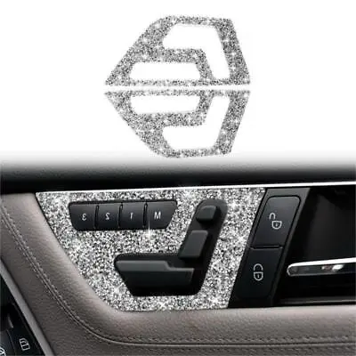 Seat Adjustment Decorative Bling Stickers Parts For Mercedes-Benz C-Class W204 • $14.99