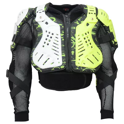 Motocross Motorcycle Enduro Mx Body Armour Bionic Spine Protection Suit Jacket • $56.02