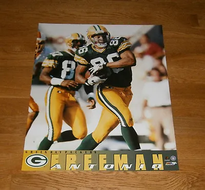 1996 Antonio Freeman Green Bay Packers Poster 16x20 Super Bowl XXXI Original • $6.95