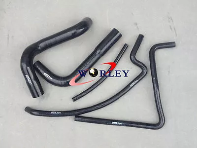 FOR HOLDEN COMMODORE VT 5.0L V8 Silicone Radiator Heater Hose 1997-2000 BLACK • $186