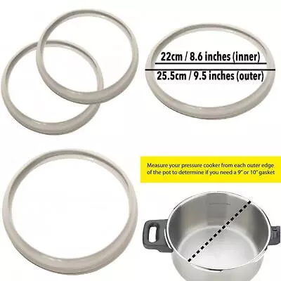 £15.13 • Buy Impresa 9 Inch Replacement Gasket For  Fagor Pressure Cooker  (Pack Of 2) 