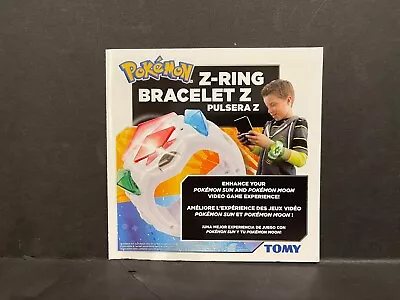 Z Ring Bracelet Z Pokemon Sun Nintendo 3DS MANUAL ONLY Authentic NO TRACKING • $7.99