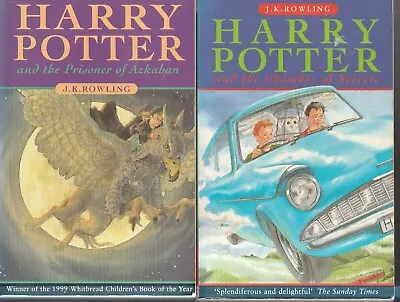 J K ROWLING  HARRY POTTER  3 BOOKS In ONE LOT • $28