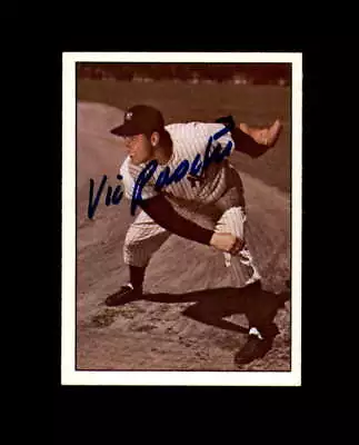 Vic Raschi Signed 1979 TCMA History Series New York Yankees Autograph • $20