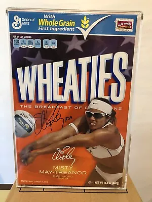 Misty May Treanor Autograph Olympic Wheaties Box • $65