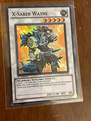 X-Saber Wayne - 5DS3-EN042 - Super Rare - 1st Edition​ - YuGiOh Card - NM • $2.93