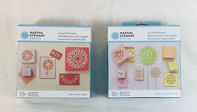 Martha Stewart Crafts Two Different Cut & Fold Punch Sets Brand New • $1.95