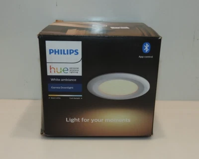 $58.49 • Buy Philips Hue Garnea 90mm White Ambiance Downlight