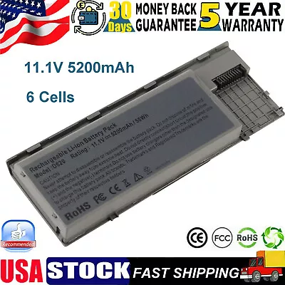 Battery For Dell Latitude D620 D630 D631 Series 312-0383 312-0384 312-0386 58Wh • $13.99