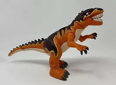 Vintage RARE 2004 Mattel IMAGINEXT Orange Razor T-Rex Dinosaur Action Figure Toy • $11.95