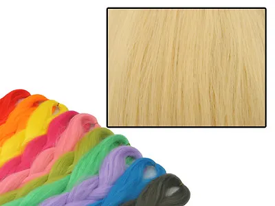 Cyberloxshop Phantasia Kanekalon Jumbo Braid Butterscotch Blonde Hair Dreads • £4.79