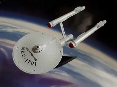 £17.99 • Buy Star Trek Model USS Enterprise NCC-1701 TOS Light-Up Starship (Similar Furuta)