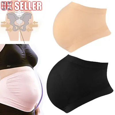 Pregnancy Support Strap Women Maternity Back Belt Abdomen Waist Band Brace Belly • £8.37