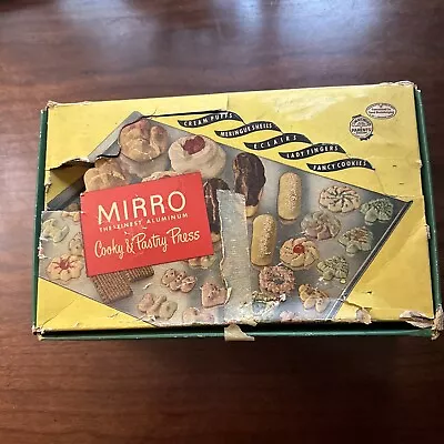 Vintage Mirro Cooky And Pastry Press Never Used - Shelf Wear On Box Free Ship! • $39.99