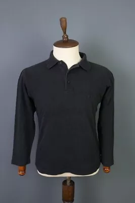 Vintage Versace Jeans Couture Black Long Sleeve Polo Shirt • $80