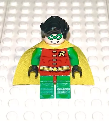 Lego Robin Minifig Wavy Hair DC Comics Batman Super Heroes Batcave 7783 NEW! • $99.99