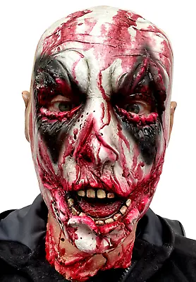 £18.97 • Buy Scary Clown Mask Bloody Zombie Halloween Latex Costume Horror Accessory 