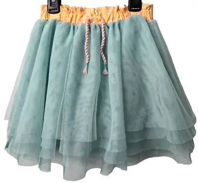 Matilda Jane Tutu Skirt Skort 6 Tulle Just Imagine Misty Ruffle Shorts Easter • $24.99