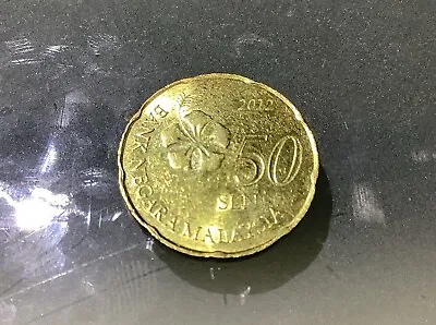 Malaysia 50 Sen 2012 Circulated • $4.50