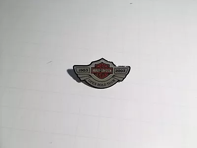 Harley Davidson 2003 Anniversary OPEN ROAD TOUR PIN  Laminated • $4.99