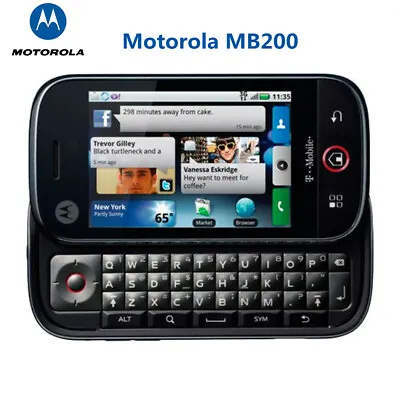 Motorola Cliq MB200 Android Original Unlocked Smartphone WIFI QWERTY Keyboard 3G • $75