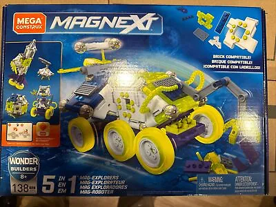 Mega Construx Magnext 3 In 1 Mag - Rockets Construction Set With Magnets 6+ • $39