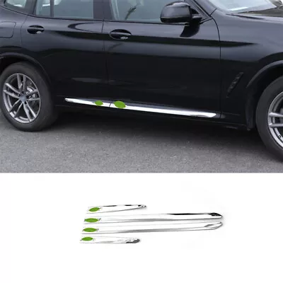 Fit For BMW X3 G01 2018-2020 2021 ABS Chrome Car Door Edge Guard Strip Trim 4PCS • $187.51